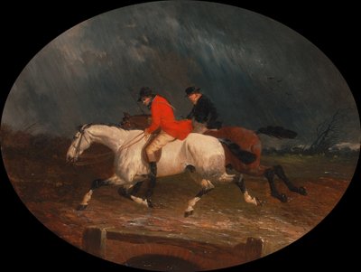 Returning from the Hunt by John Frederick Herring Junior